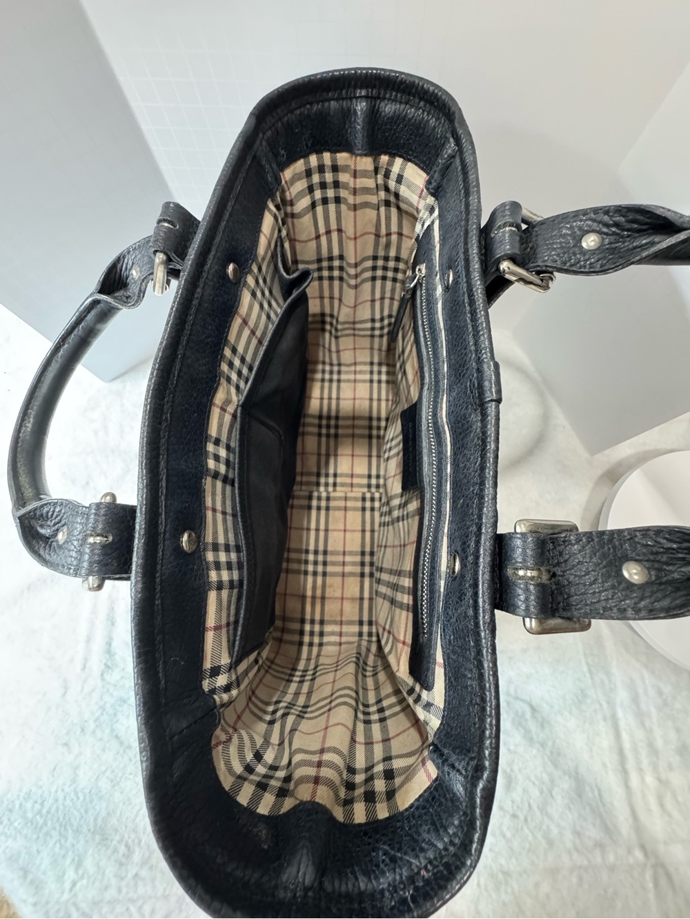 Burberry Black Tote Bag - Picture 4 of 9